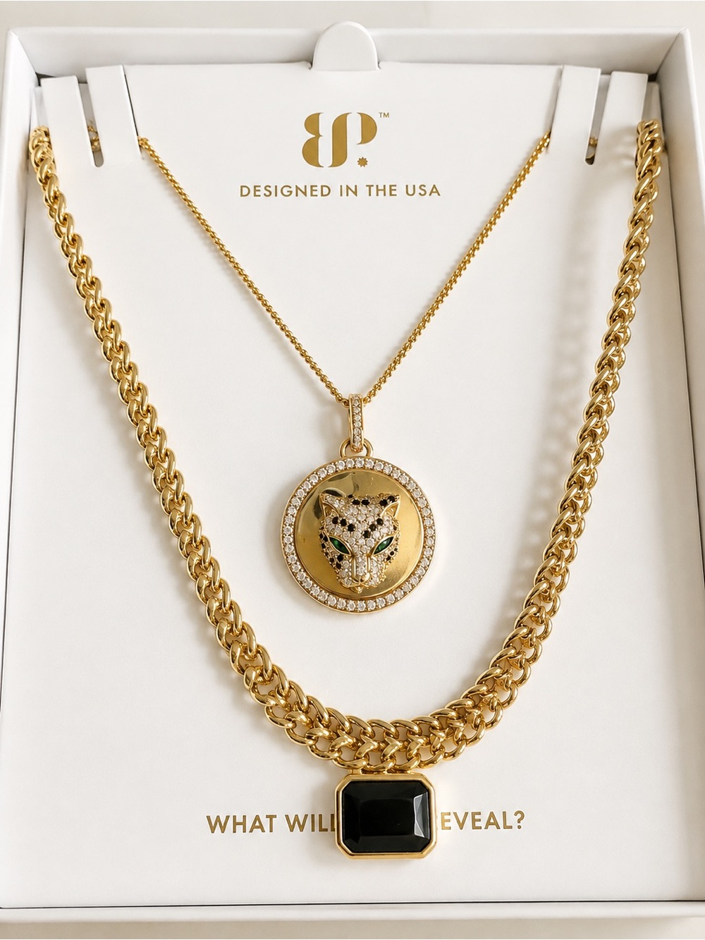 Bomb Party Luxe Layer Necklace 2025-She Can’t be Tamed Jaguar